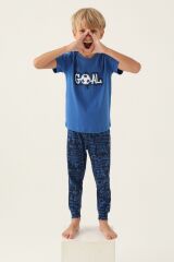 Roly Poly 3344 Goal Erkek Çocuk Pijama Takımı