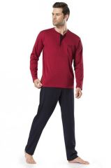 Pierre Cardin 2000 Erkek Çeyiz Takımı Bordo - M