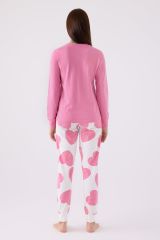 Roly Poly 3470 Sweet Little Princess Kadın Karanfil Uzun Kol Pijama Takım