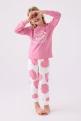 Roly Poly 3470 Garson Sweet Little Princess Kız Çocuk Uzun Kol Pijama Takım