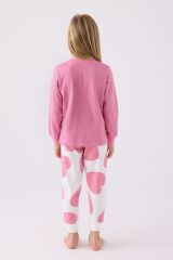 Roly Poly 3470 Sweet Little Princess Kız Çocuk Karanfil Uzun Kol Pijama Takım