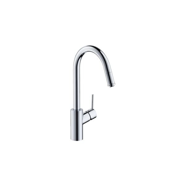 HANSGROHE TALIS M52 TEK KOLLU EVIYE BATARYASI 260 KATLANIR GOVDE CEKILEBILIR AGIZ TEK PUSKURTME MODU KROM  14872000