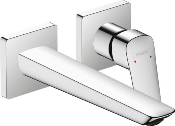 HANSGROHE LOGIS TEK KOLLU LAVABO BATARYASI ANKASTRE 20.5 CM GAGA KROM 71256000