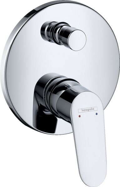 HANSGROHE FOCUS TEK KOLLU BANYO BATARYASI KROM 31945000