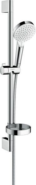 HANSGROHE CROMETTA DUS SETI VARIO 65CM DUS BARI VE SABUNLUK ILE KROM 26553400