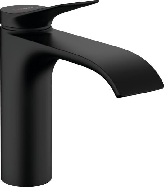 HANSGROHE VIVENIS TEK KOLLU LAVABO BATARYASIT 110 SATIN SIYAH 75020670