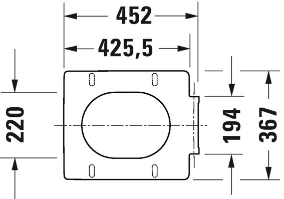 DURAVIT VERO AIR KLOZET KAPAGI AMORTISORLU 0022090000