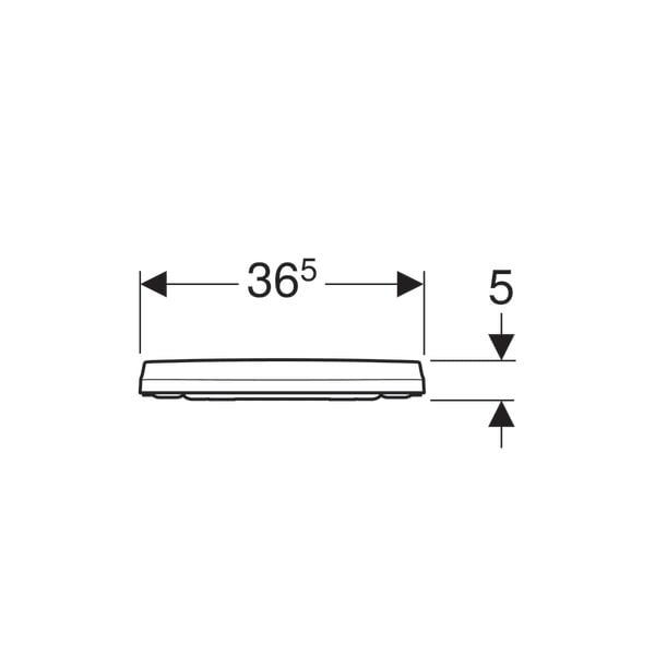 GEBERIT ICON SLIM KLOZET KAPAGI YAVAS KAPANIR 574950000