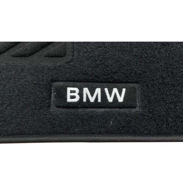 Bmw E30 Sedan Siyah Bmw Yazılı Halı Paspas