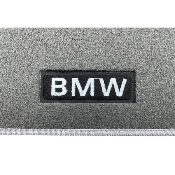 Bmw E36 Coupe  Gri Bmw Yazılı Halı Paspas