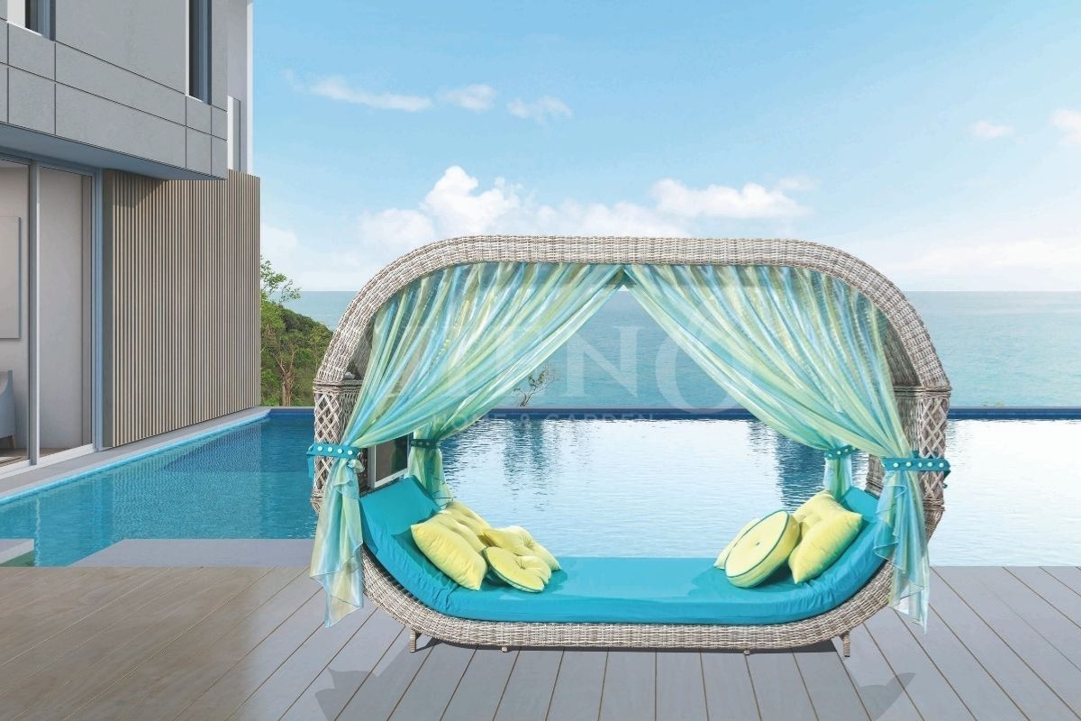 Romantica Daybed Bahçe Havuzbaşı Keyif Yatağı