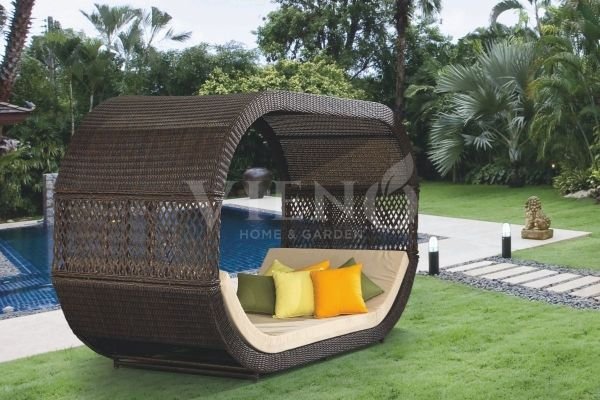 Romantica Daybed Bahçe Havuzbaşı Keyif Yatağı