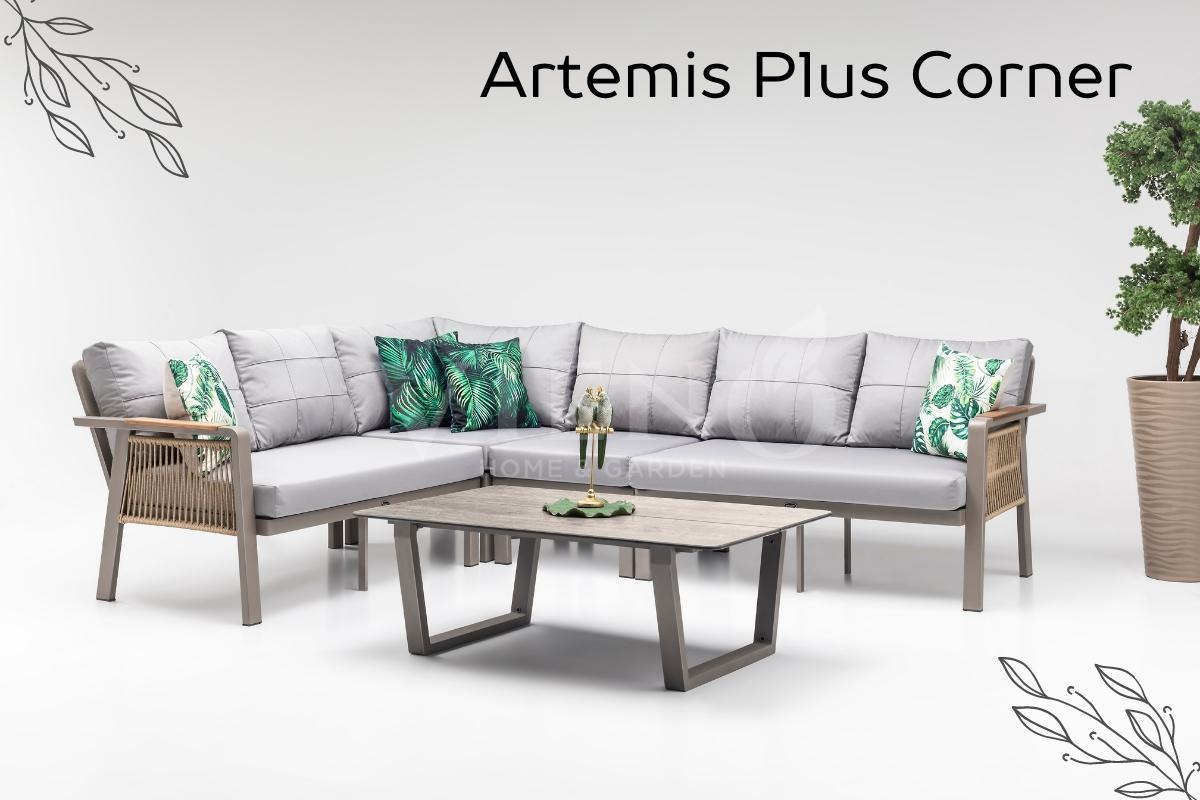 Artemis Plus Alüminyum Bahçe Balkon Köşe Takımı