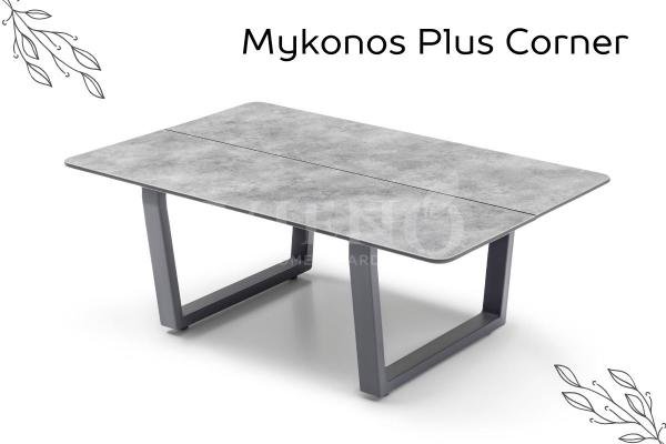 Mykonos Plus Alüminyum Bahçe Balkon Köşe Takımı