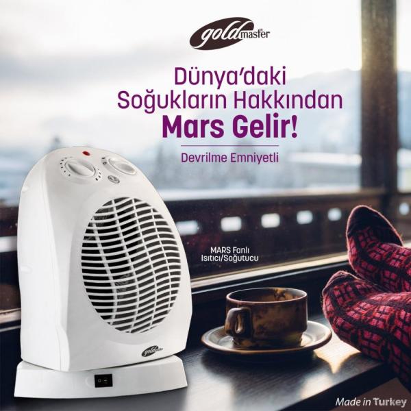 GOLDMASTER MARS GM-7920 FANLI ISITICI SOĞUTUCU