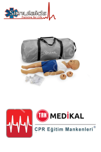 Simulaids Tam Boy Çocuk CPR Mankeni