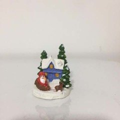 Noel Babalı -Geyikli Ev-Teraryum Malzemesi