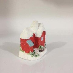 Karlı Ev-Teraryum Biblosu-Kırmızı
