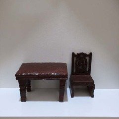 Masa+Sandalye-Teraryum Biblosu Seti