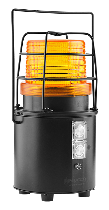 SNT-915-SRB-3 ŞARJLI UNİVERSAL BUZZER TEPE LAMBASI SARI