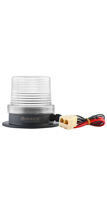 SNT-925-PH-5 85-260V AC/DC Ø90 mm TELEFON ÇIKIŞLI BUZZERLI TEPE LAMBASI