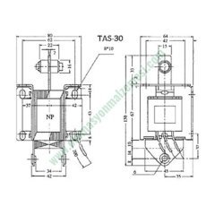 TAS-30N ÇEKME SELENOİDİ