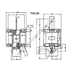 TAS-40N ÇEKME SELENOİDİ