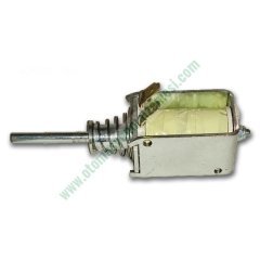 36 VOLT DC İTME ÇEKME SELENOİDİ (UZUN MİLLİ)