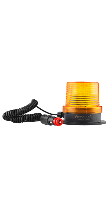 SNT-F915-B-3 12-24V AC/DC MIKNATISLI ÇAKMAK FİŞLİ BUZZERLI ÇAKAR TEPE LAMBASI