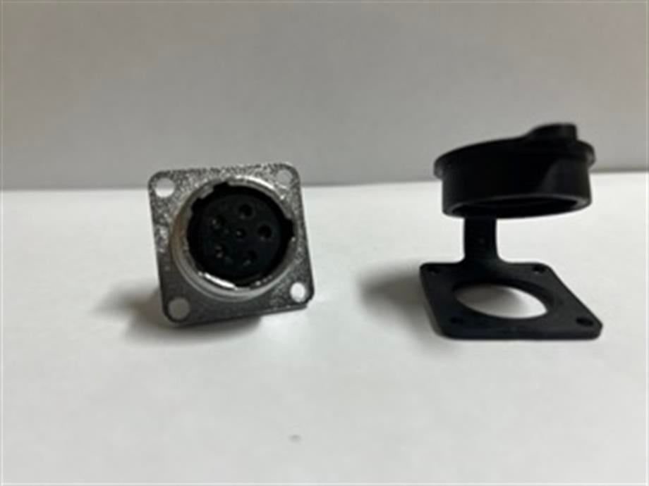 MAOJWEI-P20F-6B IP65 6 Pin Panel Dişi Konnektör