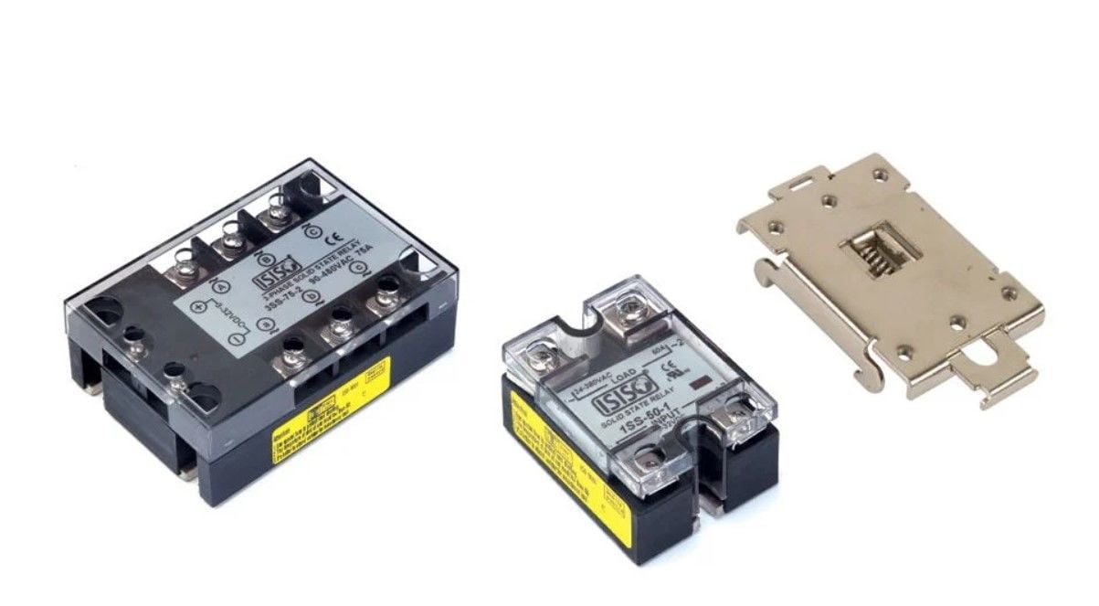 Isıso 1SS-25-1 25A 3-32 VDC 24-380 VAC Monofaze Solid State Relay SSR