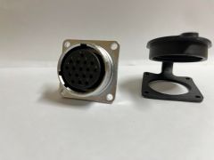 Maojwei - P28F-17B IP65 17 Pin Panel Dişi Konnektör