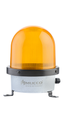 SNT-D12513-B-3 12-24V AC/DC BUZZERLI ÇAKAR DÖKÜM TEPE LAMBASI SARI