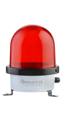 SNT-D12522-B-1 85-260V AC/DC BUZZERLI ÇAKAR DÖKÜM TEPE LAMBASI KIRMIZI