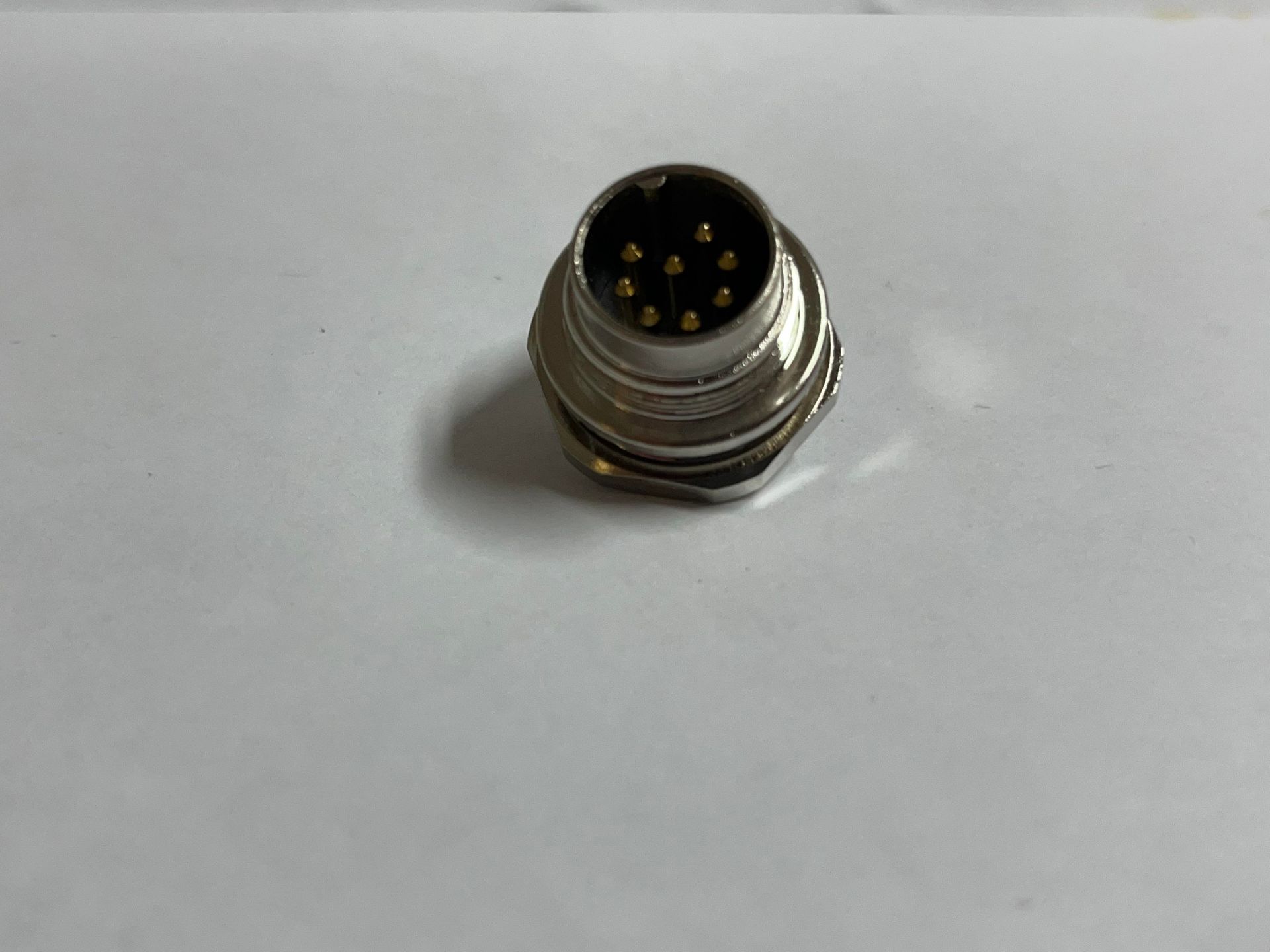 Maojwei - J09-8B1 8 Pin Panel Erkek Konnektör