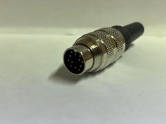 Maojwei - J09F-12A 12 Pin Seyyar Erkek Konnektör