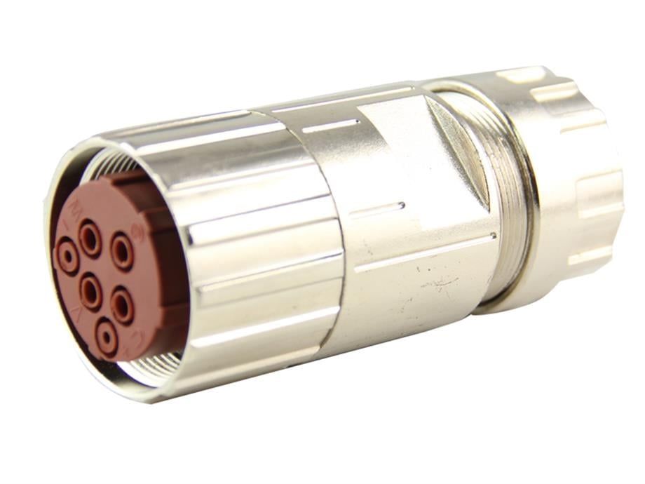 MAOJWEI - M40-6A 6 Pin Seyyar Dişi Konnektör