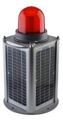 20 WATT TABANA MONTAJ SOLAR PANELLİ UÇAK İKAZ LAMBASI