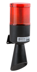 SNT-B7022-F1-1 40-260V AC/DC  FLAŞÖR SABİT BUZZER KURU KONTAK BORULU KORNA