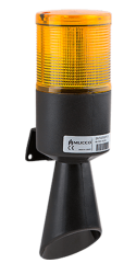 SNT-B7013-C1-3 12-24V AC/DC ÇAKAR BUZZER KURU KONTAK BORULU KORNA