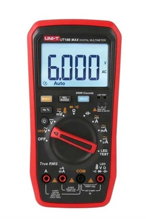 UNI-T UT18B MAX True RMS Dijital Multimetre