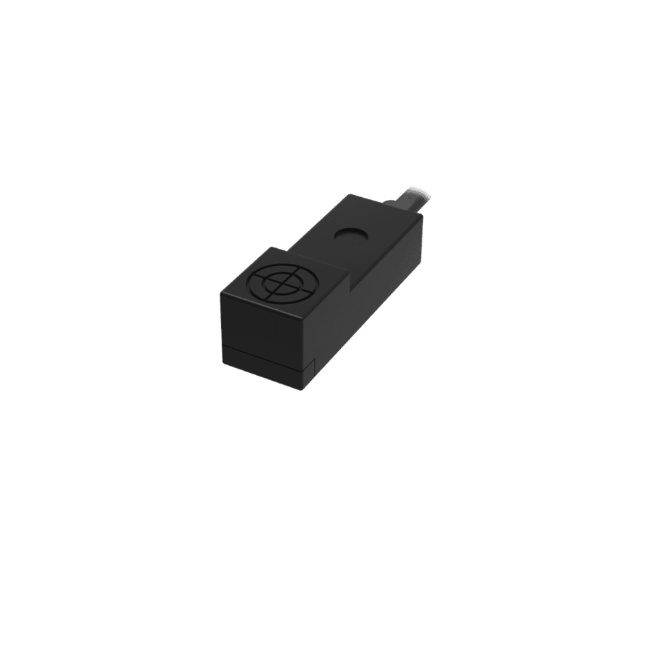 LE08TSN25DNO 7,5X8X23 Çıkık Kafa NPN 2m Kablolu 2,5mm Alg. NO Kontak DC 3 Kablolu Endüktif Sensör