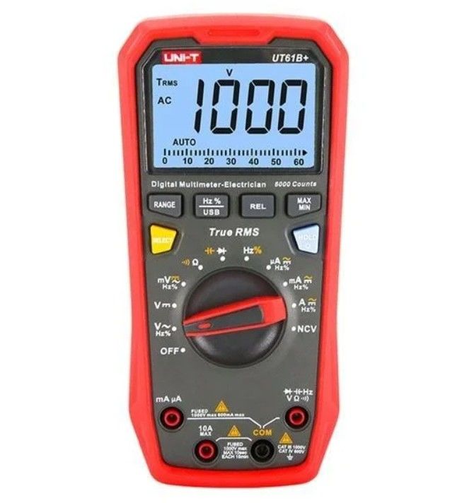 UNI-T UT61B + 1000V True RMS Dijital Multimetre