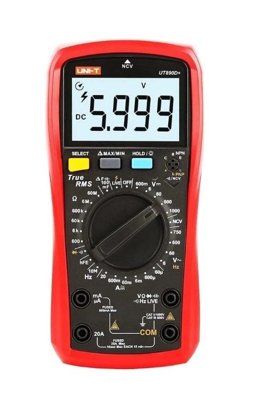 Unit UT890D+ Dijital Multimetre