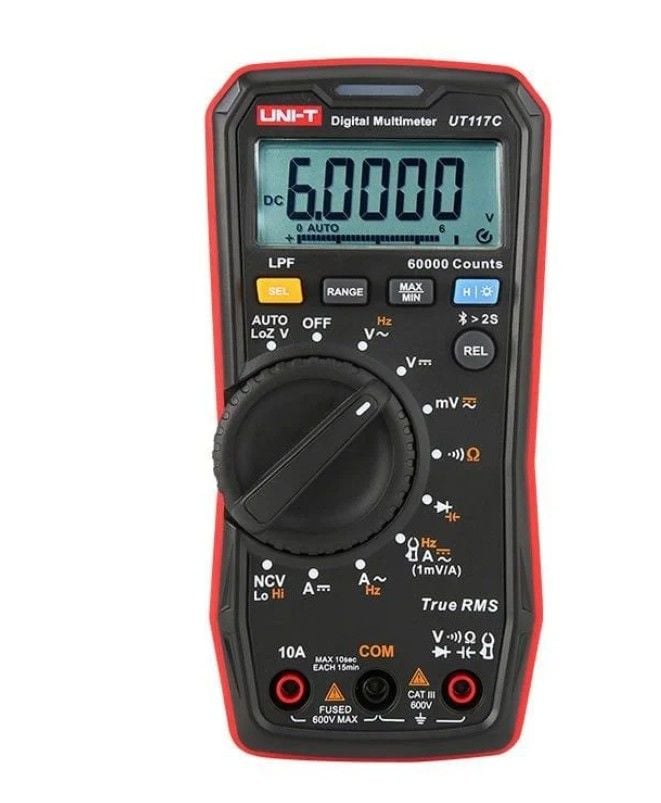 Unit UT117C Yüksek Hassasiyetli True RMS Dijital Multimetre