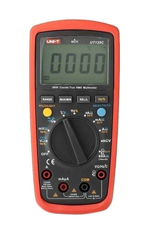 Unit UT139C True Rms Dijital Multimetre