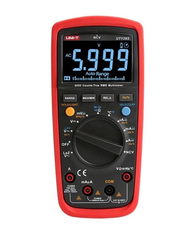 Uni-t UT139S Serisi True RMS Dijital Multimetre