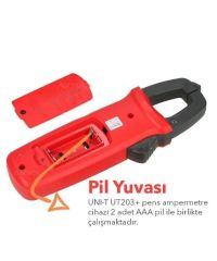 Unit UT203+ 400A Dijital Pensampermetre