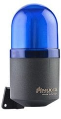SNT-K712-4 40-260V AC/DC UNİVERSAL IŞIKLI KORNA MAVİ