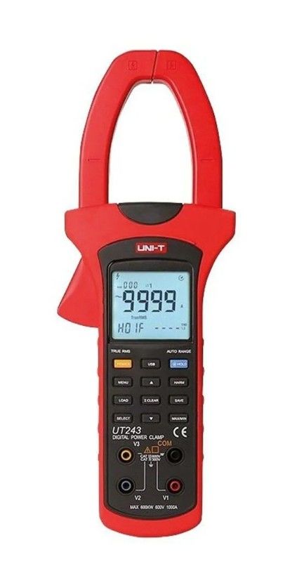 Unit UT243 1000A True RMS Güç-Harmonik Pensampermetre